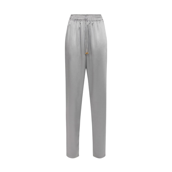 Elisabetta Franchi Pantaloni Pantalone Donna modello joggers Piombo - Francavilla Moda